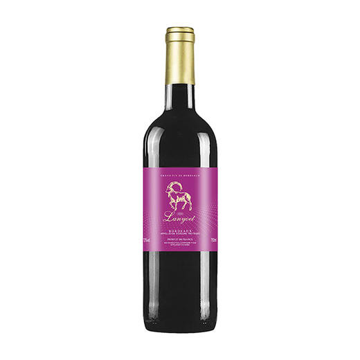 【整箱特惠】首彩 兰悦庄园红葡萄酒 750ml*6 法国波尔多 购满1111元送醒酒器1个 商品图1