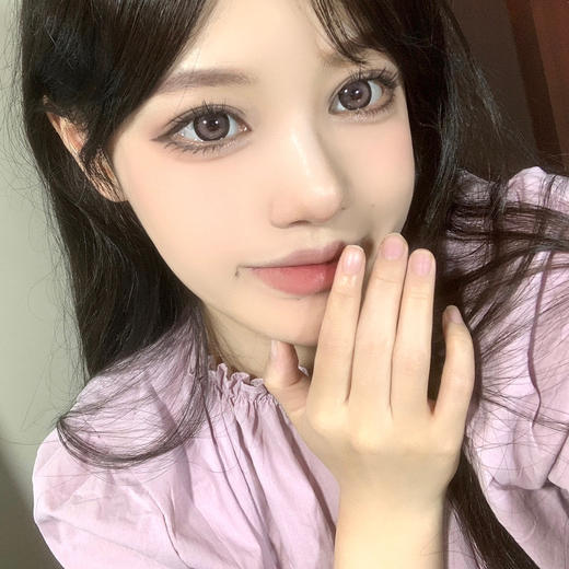 日抛 E-lensstyle 小恶魔粉 14.5 着色13.7 粗边混血 商品图4