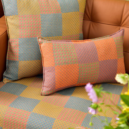 经典威尔士格纹系列沙发巾四季棉沙发巾 商品图3