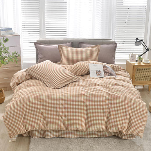 【特价清仓】龙之涵 水洗棉床品四件套 三次高温水洗 A类标准 商品图10