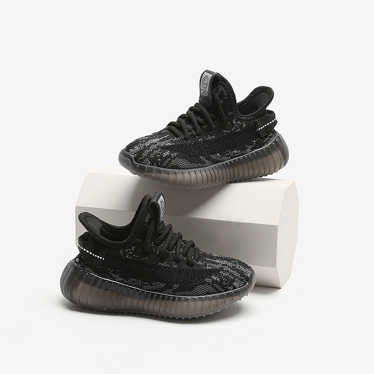 【ZY马骑顿】秋季儿童运动鞋男童鞋休闲飞织鞋软底透气女童运动鞋