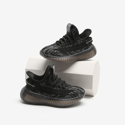 【ZY马骑顿】秋季儿童运动鞋男童鞋休闲飞织鞋软底透气女童运动鞋 商品图0