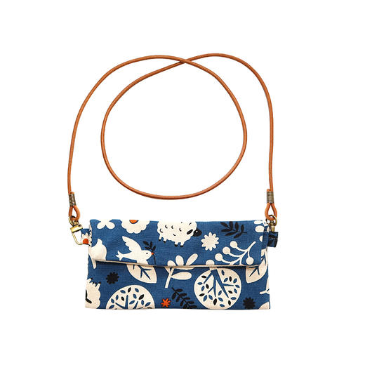 HUJI祤集Comfy斜挎包插画动物小树林 商品图0