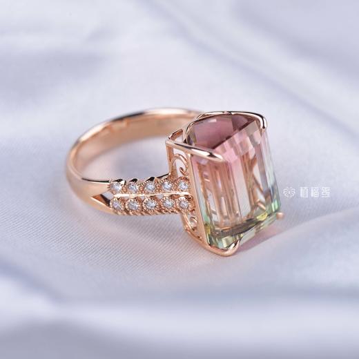 【清新】西瓜碧玺戒-CB12105077 商品图0