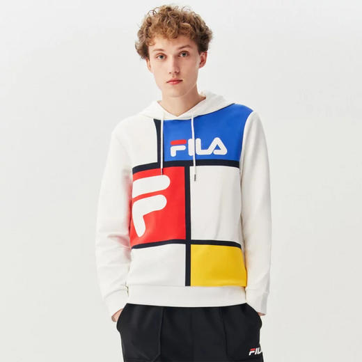 特价！Fila色块连帽卫衣正品保真 商品图2