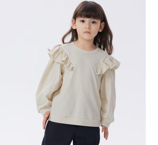JNBY  圆领卫衣女童儿童 2022秋装新款  1M7411040 商品图0