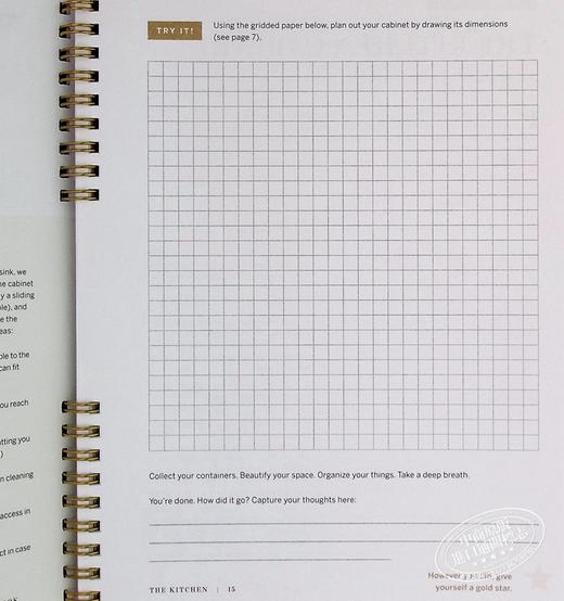 【中商原版】房屋整理专家 工作手册 英文原版 The Home Edit Workbook Clea Shearer Joanna Teplin 收纳整理 Ins百万网红之作 商品图5