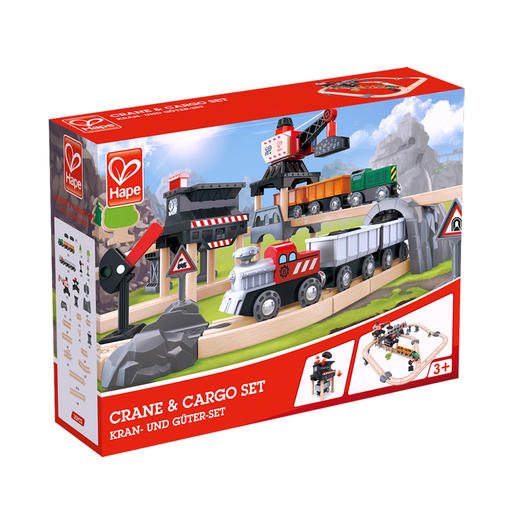 Hape火车轨道采矿运载套E3756 商品图5