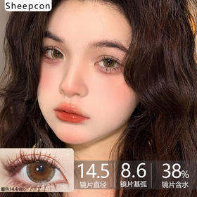 Sheepcon大直径品牌-纸杯蛋糕棕