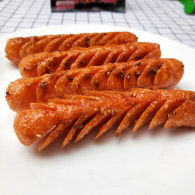 【爆款超低价预售 急单慎拍】正宗街头煎烤肠油炸淀粉肠东北铁板烧烤肠鸡肉火腿肠面肠零食批发