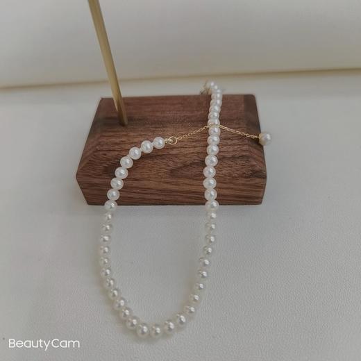 1F金鸿珍珠淡水珍珠项链 商品图0