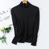 ARN-Y018秋冬季发热保暖打底衫女显瘦弹力上衣修身贴肤高领长袖针织衫 商品缩略图6