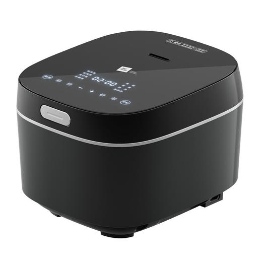 米技生活电饭煲多功能家用电饭锅智能预约定时触控面板4L大容量 EC-R24 黑灰色 商品图2