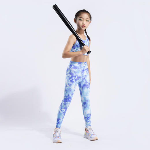 跃牌【欲动春风】儿童系列 背心长裤套装23101+23303 商品图0