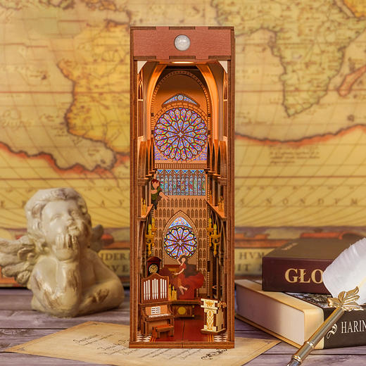 同趣     55173    巴黎圣母院感应书立 商品图2