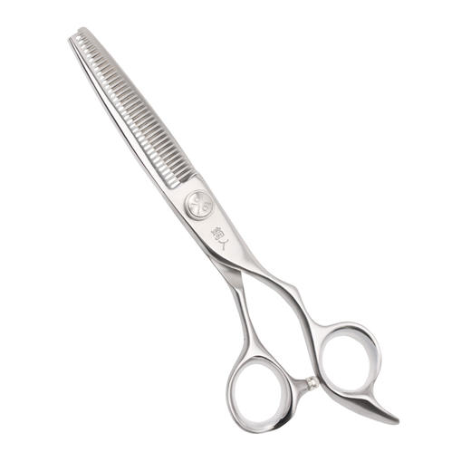 铜人牙剪H3 牙剪/调量剪/女发牙剪/打薄剪/去发量15%/ 平齿/30根齿/正刃/6寸 商品图1