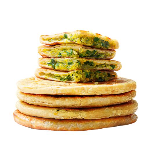 韭菜鸡蛋馅饼520g*5袋（5个/袋）+油条100g 商品图5