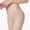 都市丽人时尚系列薄透丝滑蕾丝网布单品内裤三角中叉女士内裤LK23A8 商品缩略图1