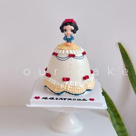 白雪公主裙蛋糕-低糖处理无添加