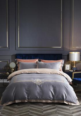 蕰莎_灰_轻奢系列_70支长绒棉四件套