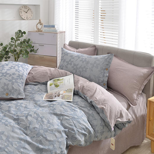 【特价清仓】龙之涵 水洗棉床品四件套 三次高温水洗 A类标准 商品图1