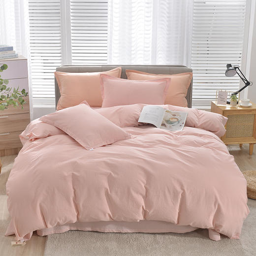 【特价清仓】龙之涵 水洗棉床品四件套 三次高温水洗 A类标准 商品图8