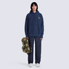 KENZO 高田贤三 男士棉质字母刺绣徽标连帽长袖卫衣 藏蓝色 FC65 SW422 4ME 77 商品缩略图3