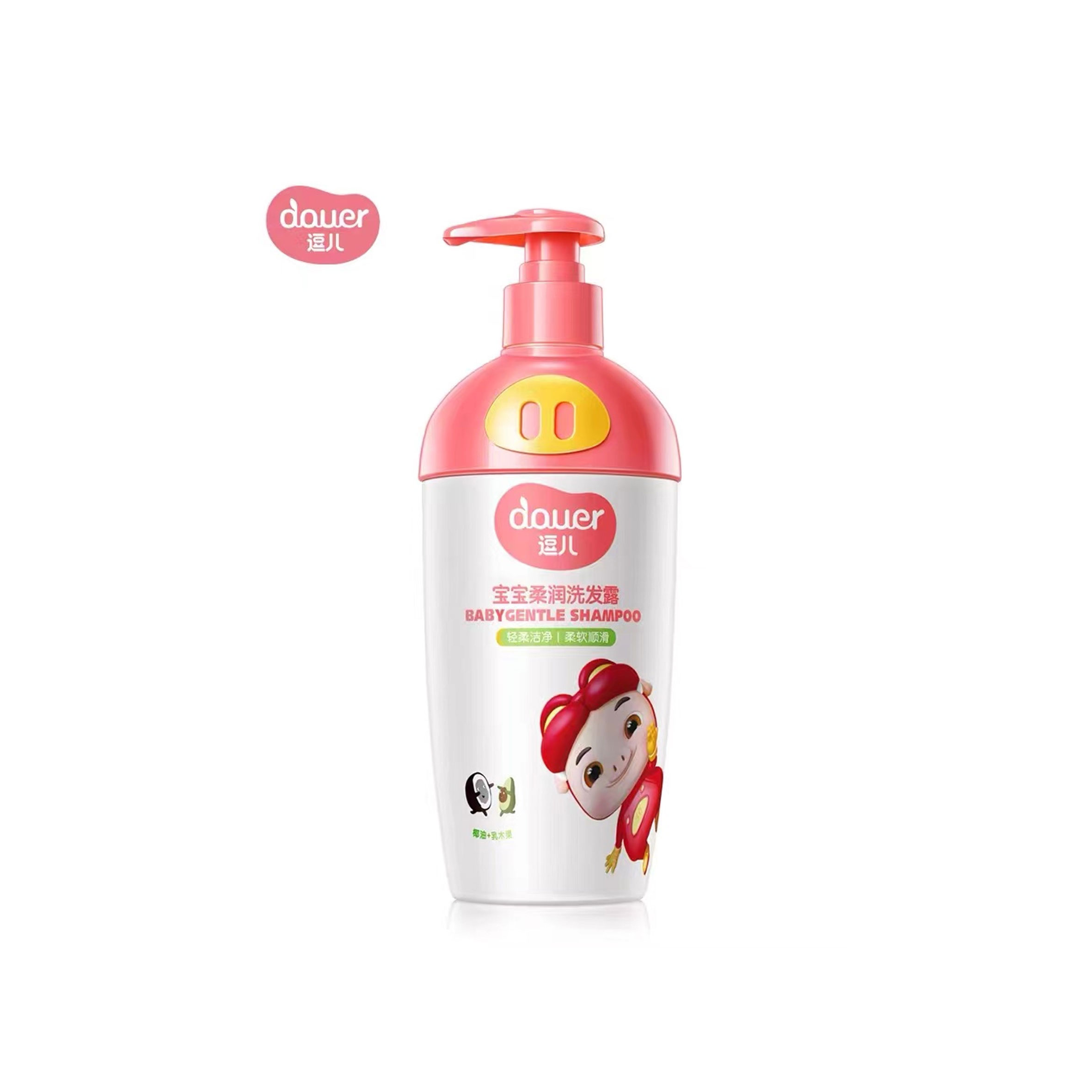 豆儿宝宝柔护洗发露350ml