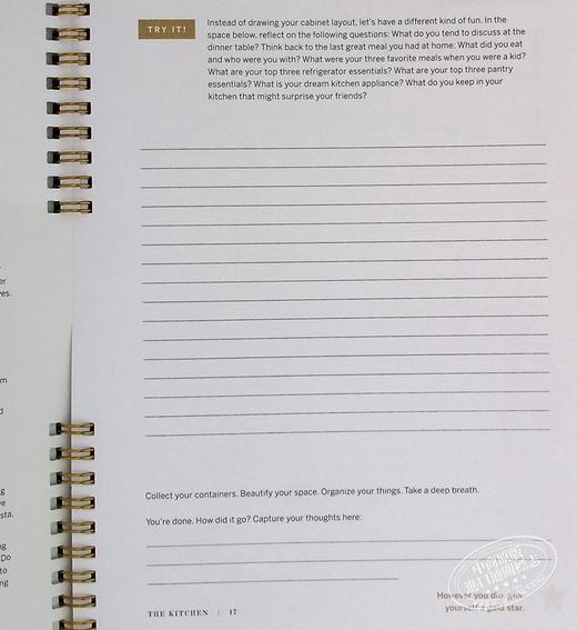 【中商原版】房屋整理专家 工作手册 英文原版 The Home Edit Workbook Clea Shearer Joanna Teplin 收纳整理 Ins百万网红之作 商品图6