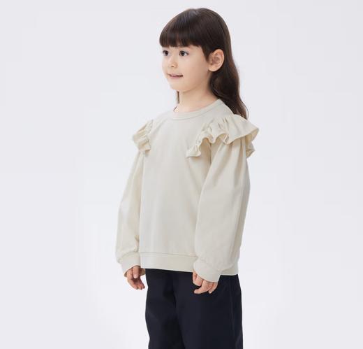 JNBY  圆领卫衣女童儿童 2022秋装新款  1M7411040 商品图3