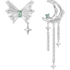 ZEGL设计师晶蝶愈心系列蝴蝶星月耳环女高级感流苏耳钉银针耳饰品 商品缩略图3