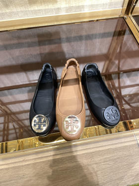 好折¥1120🇺🇸直邮到手！Tory Burch TB圆标芭蕾舞平底鞋🥿