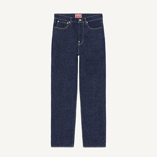 KENZO 高田贤三 男士棉质宽松版型休闲牛仔裤 蓝色 FC65 DP404 9EB 78 商品图0