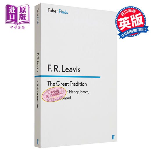 预售 【中商原版】伟大的传统 The Great Tradition 英文原版 F R Leavis 商品图0