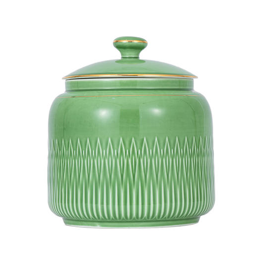 浦桥玉剑有机绿茶250g瓷罐装（限量版） 商品图2