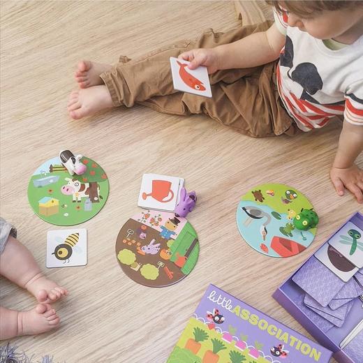 djeco小动物之家宝宝桌游卡牌儿童益智2-3岁多人游戏幼儿记忆玩具 商品图2