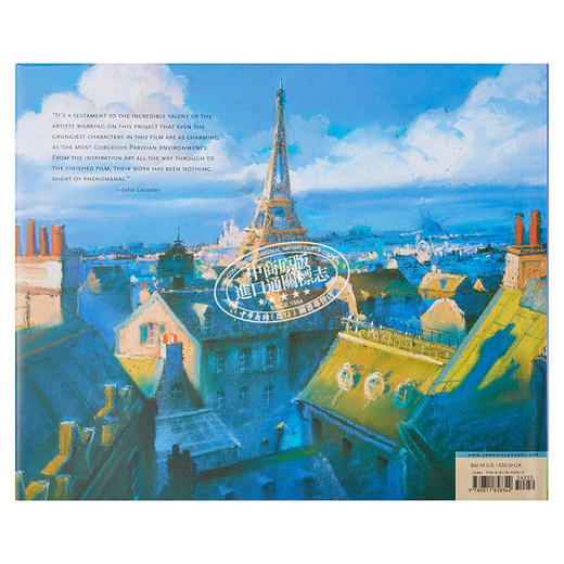 【中商原版】迪士尼动画料理鼠王 设定集 英文原版 Art of Ratatouille Karen Paik 商品图1