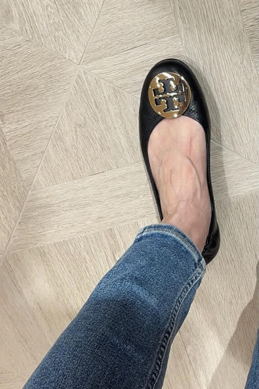 好折¥1120🇺🇸直邮到手！Tory Burch TB圆标芭蕾舞平底鞋🥿 商品图4