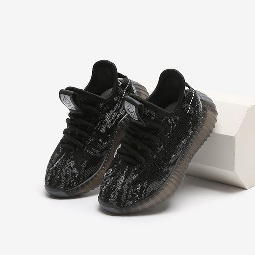 【ZY马骑顿】秋季儿童运动鞋男童鞋休闲飞织鞋软底透气女童运动鞋 商品图2