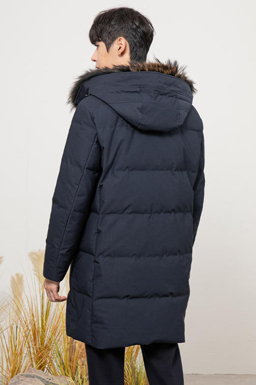 callisto藏青聚酯纤维羽绒服 FQFED031C 商品图2