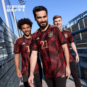 ADIDAS/阿迪达斯DFB A JSY AU2022世界杯德国队球员版客场比赛球衣HF1695