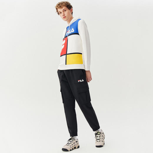 特价！Fila色块连帽卫衣正品保真 商品图3
