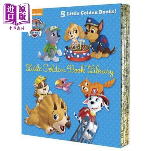【中商原版】PAW Patrol PAW Patrol  小金书故事集汪汪队 英文原版儿童绘本 卡通动画 2到5岁 商品图0