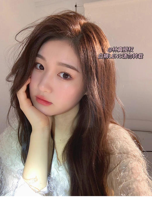 Deekay旗下 · DK333 艺考眼 林真雅兰同款本款！镜片是巧克力黑棕色｜半年抛 实际14.0mm 小直径自然款 商品图9