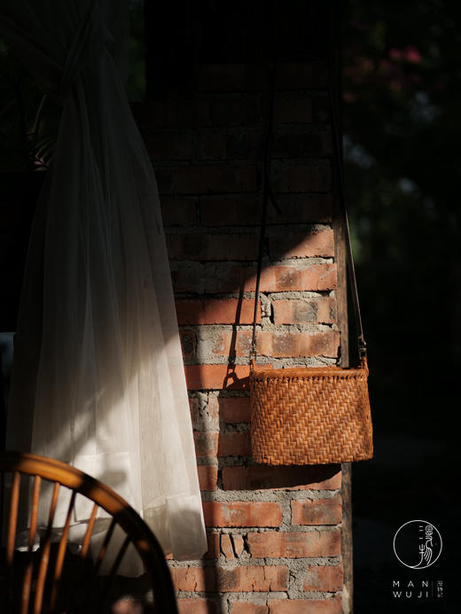 平纹单肩葡萄藤编包 商品图5