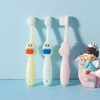 [日用百货】新款卡通牛宝宝糖果色宝宝婴儿软毛牙刷 儿童软毛牙刷 商品缩略图1