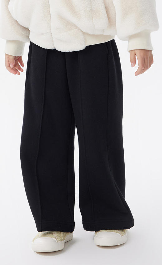 JNBY  22年秋款  保暖加绒喇叭裤 1M9E12320 商品图7