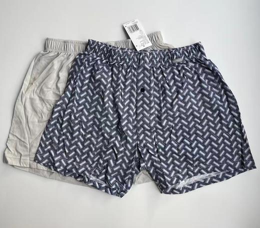 【平纹全棉阿罗裤2条装】SCHIESSER   德国舒雅 男士纯棉针织棉阿罗裤 宽松平角短内裤39/19788X 商品图1