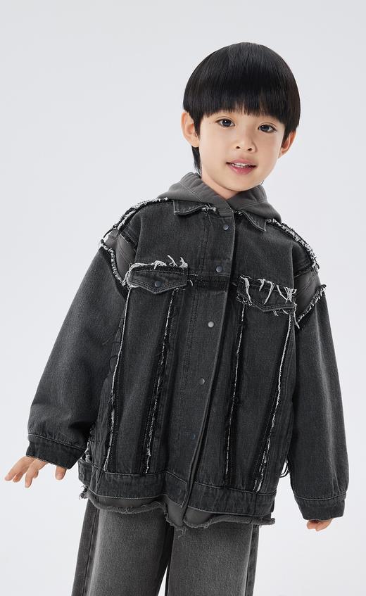 JNBY  22年秋款  拼接宽松夹克 1M9610450 商品图5