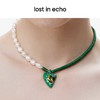 [捡漏价]lost in echo 小众设计感色彩爱心珐琅珍珠拼接项链 商品缩略图2